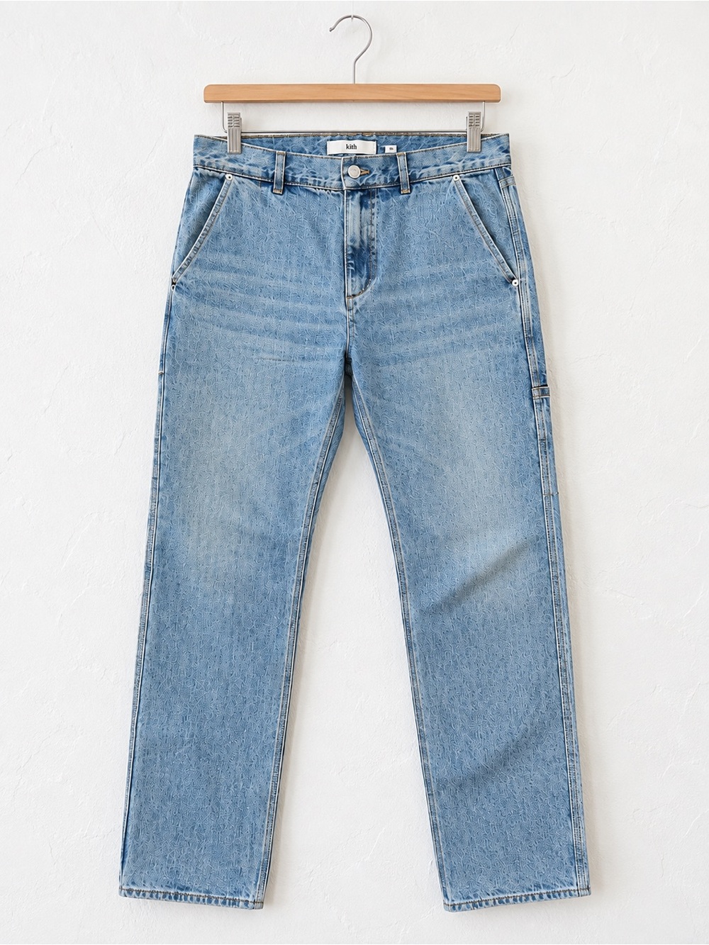 Kith Light Blue Straight-Leg Jeans